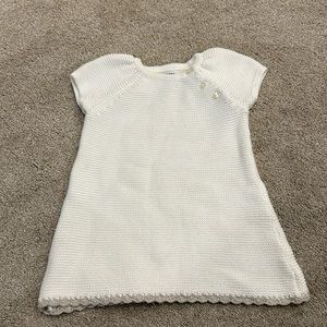 Janie and Jack white 6-12 dress new without tags